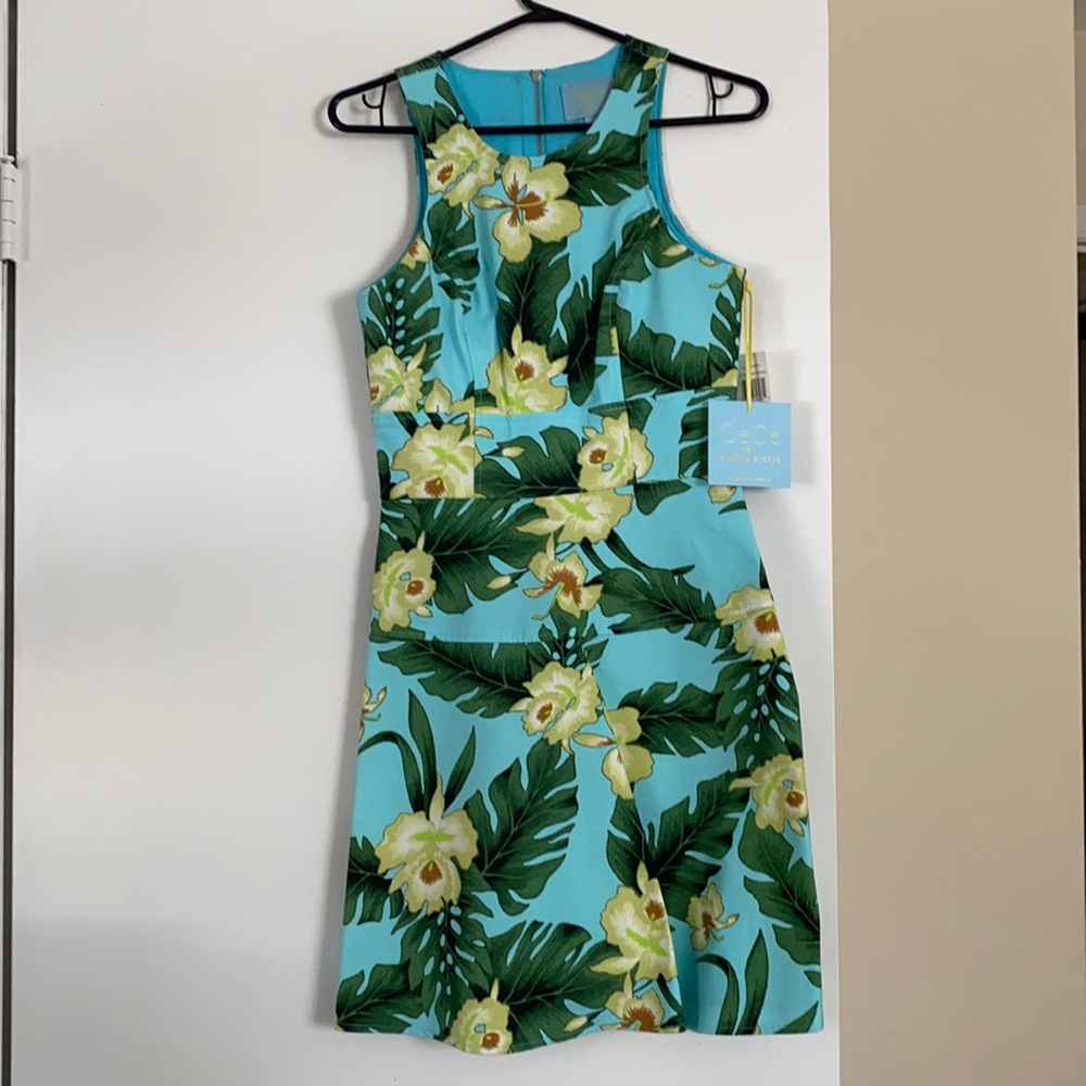 CeCe by Cynthia Steffe size 0 NWT floral dress